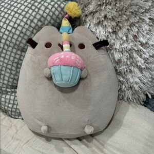 Birthday pusheen plush
